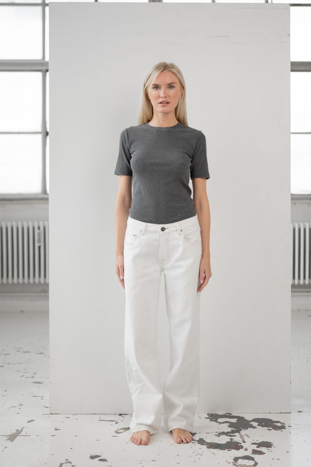 Denim Jeans White | Skagen-clothing.dk